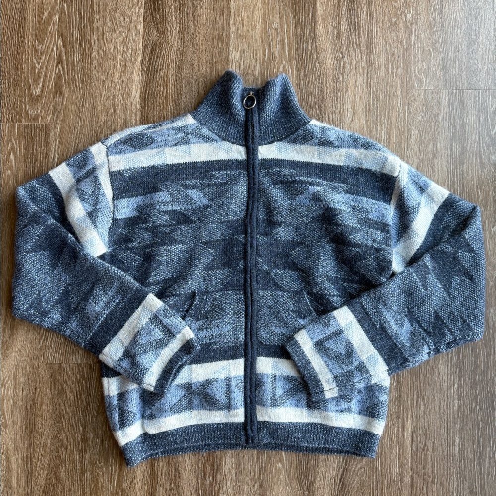 Lucky Brand Women’s Full-Zip Knit Sweater